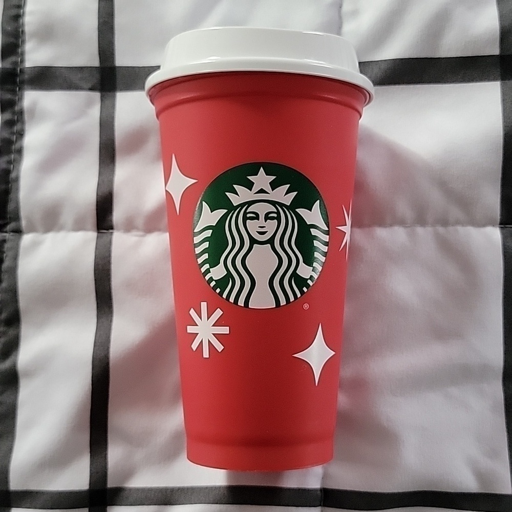 SET OF 3 NEW Starbucks Red Cup Holiday 2022